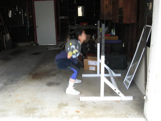 Home exercise equipment favored by a personal trainer for developing overall physical strength,...