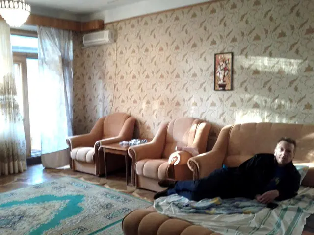 Red-hued ambiance of Walt Disney's 1950s living room remains sought-after, with its timeless,...